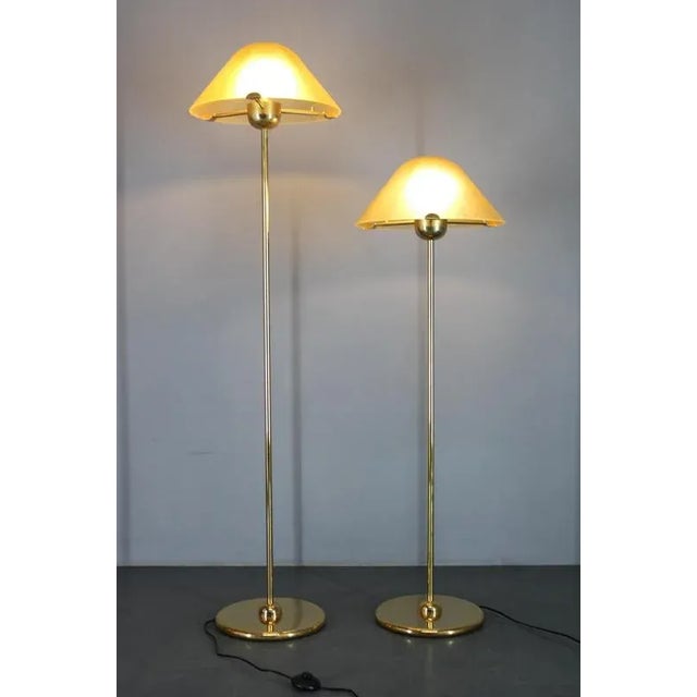 Floor Lamps in Brass Finish from VeArt, 1980s, Set of 2 For Sale - Image 6 of 18