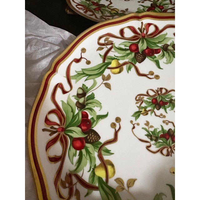 Intage Tiffany & Co. Holiday Porcelain Plate With Original Box For Sale In Miami - Image 6 of 7