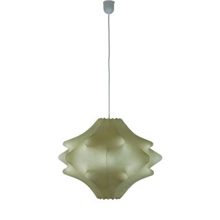 Mid-Century Modern Cocoon Pendant by Friedel Wauer for Goldkant Leuchten, 1960s For Sale