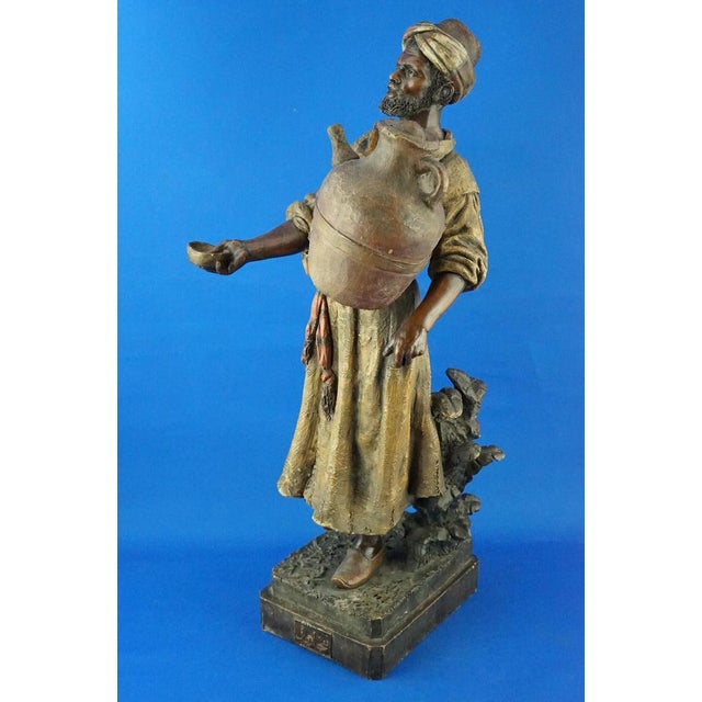 Sculpture of Man in Terracotta by Friedrich Goldscheider for Goldscheider, Austria, Late 1800s For Sale - Image 10 of 18