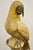 Mid 20th Century Large 46" Vintage Mid Century Carved Wood Perched Parrot Bird Statue Sculpture For Sale - Image 5 of 11