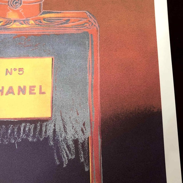 Printmaking Materials 1990s After Andy Warhol "Chanel" Lithograph For Sale - Image 7 of 10