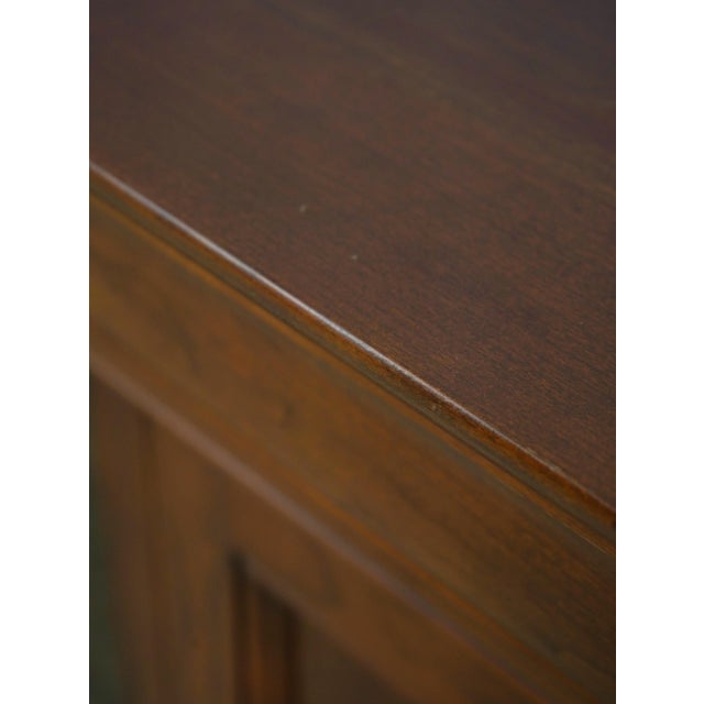 Stickley 21st Century Cherry Media Console For Sale - Image 14 of 18
