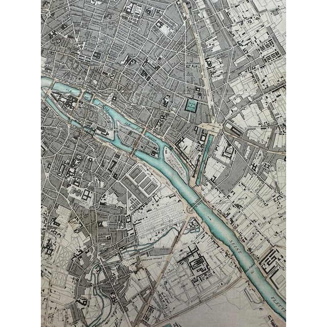 Paris, Eastern Division, Original Map, Circa 1834 For Sale - Image 4 of 6