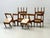 Scandinavian Dining Chair in Walnut and Leather, 1960s For Sale - Image 4 of 18