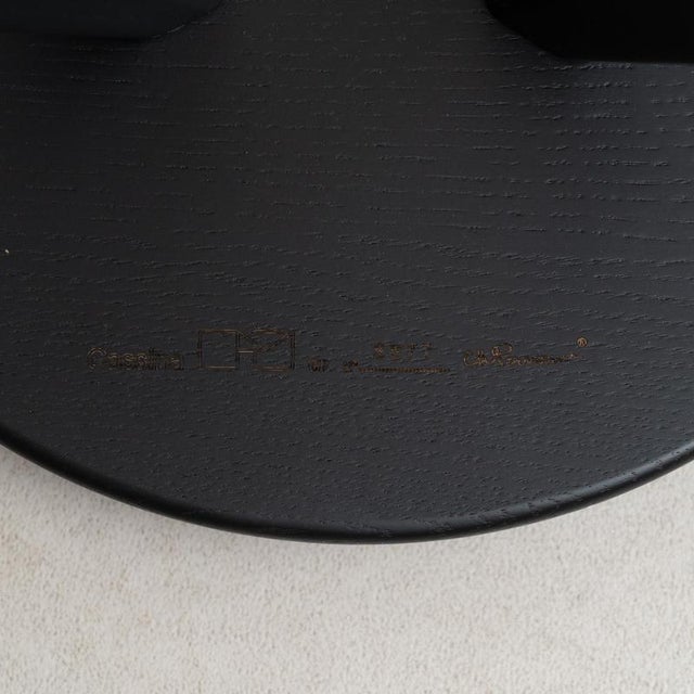 Meribel Black Stool by Charlotte Perriand for Cassina For Sale - Image 9 of 12