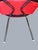 1950s Eero Saarinen for Knoll Executive Side Chairs in Red Vinyl - Pair For Sale - Image 11 of 14