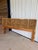 Vintage Boho Coastal King-Size Sunburst Rattan Headboard For Sale - Image 10 of 12