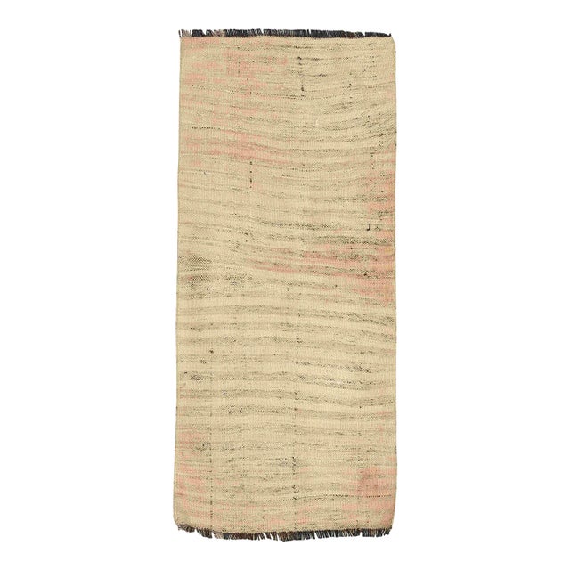 Decorative Vintage Mini Kilim Rug For Sale