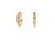 Elevate your jewelry collection with these timeless and elegant hoop earrings. Expertly crafted in luminous 14K yellow...