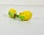 Canary Yellow 1970s Vintage Italian Mediterranean Hollywood Regency Lemon Salt & Pepper Shakers - A Pair For Sale - Image 8 of 15