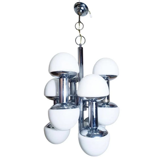 Large Vintage Space Age Lamp, 1960s For Sale - Image 6 of 8