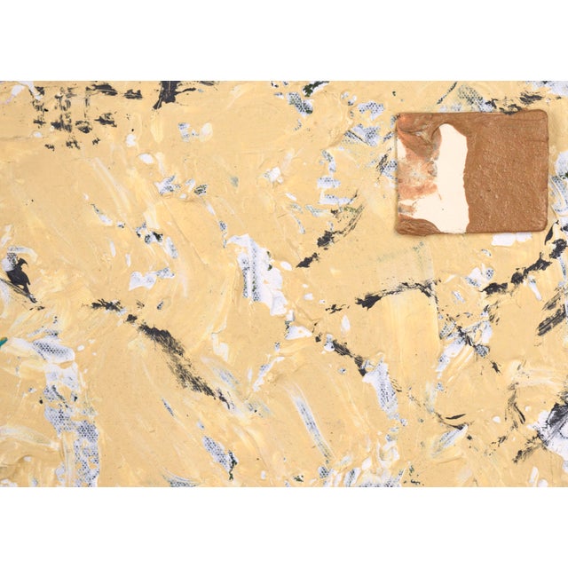 Abstract Expressionism Assemblage With Cigar Box and the Letter P by Michael Pauker For Sale - Image 3 of 10