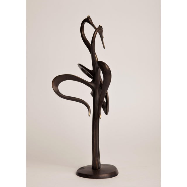 Art Deco "Storks" Art Deco Sculpture For Sale - Image 3 of 5