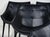 Animal Skin Philippe Starck for Cassina “Passion 246” Black Leather Dining Chairs-Set of 6 For Sale - Image 7 of 10