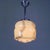 Art Deco Pendant Lamp with Marbled Glass Shade, 1930s For Sale - Image 3 of 17