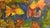 Küchel Silvia La Bella, Fish Collage Colorful, 1998, Oil on Canvas For Sale - Image 13 of 13