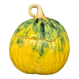 Patricia Garrett Studio Art Pottery Pumpkin Gourd Tureen