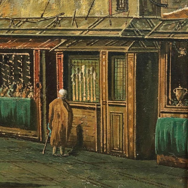 The Campo San Salvador in Venice, 20th Century, Oil on Canvas For Sale - Image 10 of 14