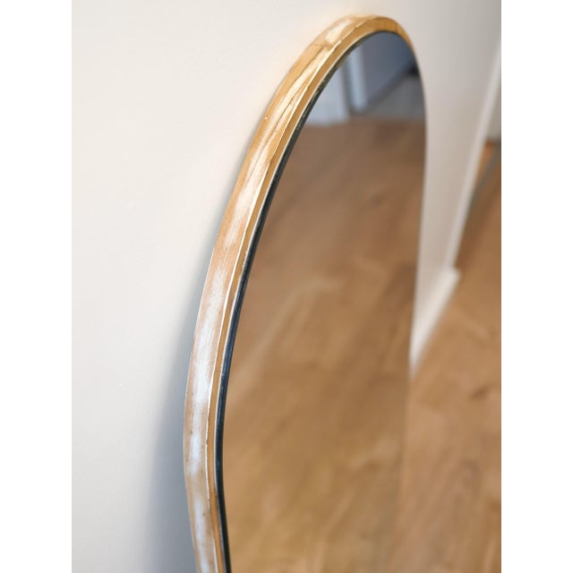 Brown Vintage Wall Mirror, 1960s For Sale - Image 8 of 12