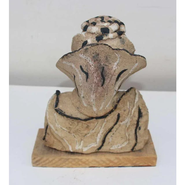 Dama a La Noche 1985 Ceramic by Gadu For Sale - Image 4 of 8