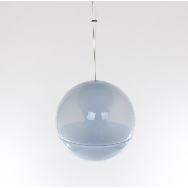 LS 116 Blue Murano Glass Pendant by Carlo Nason for A.V. Mazzega, 1960s For Sale - Image 6 of 12