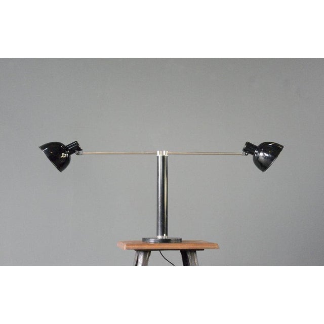 Bauhaus Library Lamp by Siemens Halske, 1930s For Sale - Image 10 of 13