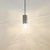 Mid-Century Space Age Bubble Glass & Chrome Pendant Light by Helena Tynell for Limburg, Germany, 1970s For Sale - Image 6 of 9