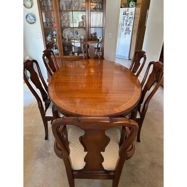 This vintage Henredon dining set was purchased in the 1970s in Lexington, KY and is in pristine condition. It has only had...