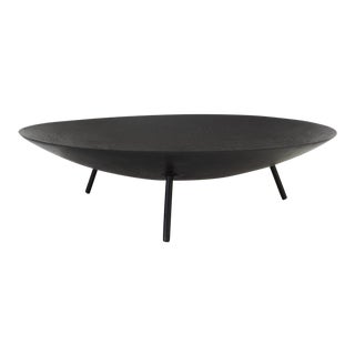 Large Modernist Fire Pit or Brazier with Tripod Base For Sale