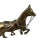 Vintage Brass Horse Figurine For Sale - Image 5 of 9
