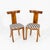 Set of Five Walnut Dining Chairs, Italy Mid-20th Century For Sale In New York - Image 6 of 18