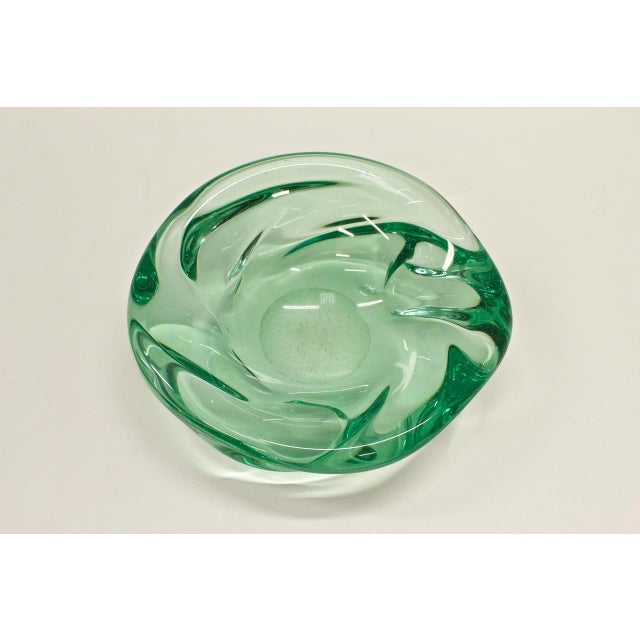 1940s Murano Glass Bowl attributed to Archimede Seguso, 1940s For Sale - Image 5 of 5