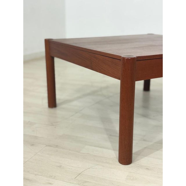 Mid-Century Teak Coffee Table For Sale - Image 6 of 9
