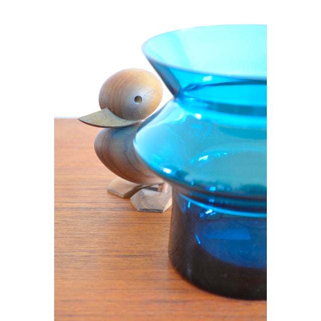 Vintage Scandinavian Vase by Helena Tynell for Riihimaen Lasi Oy For Sale - Image 6 of 7