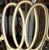 Wood Mid Century French Style Ribbon Back Arm Chair For Sale - Image 7 of 9
