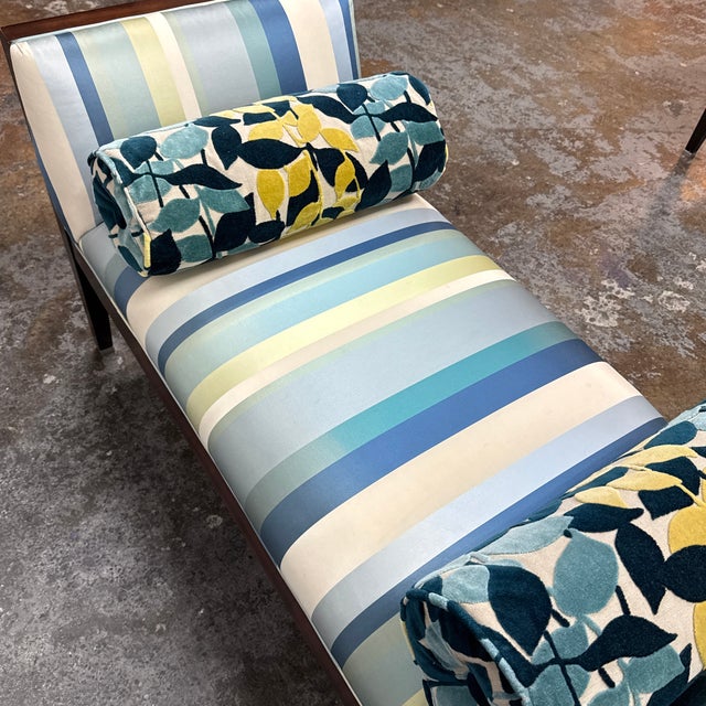 Bespoke Coastal Stripe Bench For Sale - Image 11 of 12