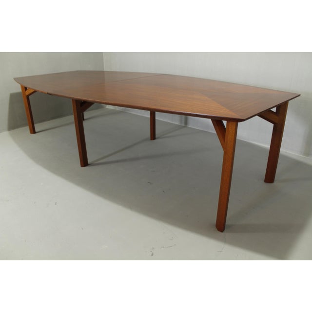 Mid-Century Modern Large Teak Table, Denmark, 1980s For Sale - Image 3 of 15