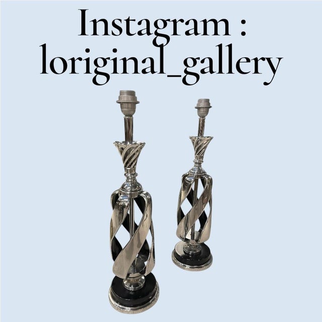 Vintage Table Lamps, 1970s, Set of 2 For Sale - Image 11 of 14