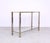 Vintage Glass and Metal Console Table by Pierre Vandel, 1970s For Sale - Image 6 of 12