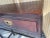 Brown Sarreid Brown Leather Top Slim Console Table For Sale - Image 8 of 12
