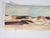 Early 21st century watercolor on paper painting of desert shadows landscape. Unsigned, titled desert near Damascus Syria...