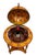 Wood Vintage Italian-Style Globe Bar Cart For Sale - Image 7 of 12