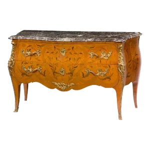 Louis XV Style Bombe Commode
