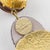 Cilea Paris Taupe and Cocoa Resin Dangle Clip Earrings For Sale In Atlanta - Image 6 of 8
