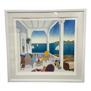 Thomas McKnight “Martha’s Vineyard” Limited Edition Serigraph For Sale