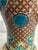 Vintage Asian Cloisonné Enamel Vase on Ornate Gilt Metal Base For Sale In Greensboro - Image 6 of 7