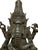 Antique Bronze Ganesha Statue Khmer Style Hindu 4-Arm Elephant God Sculpture For Sale - Image 9 of 18
