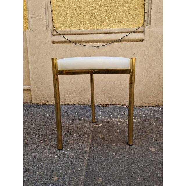 Tripod Brass Coffee Table, in Flawless conditions. Designed from 2000