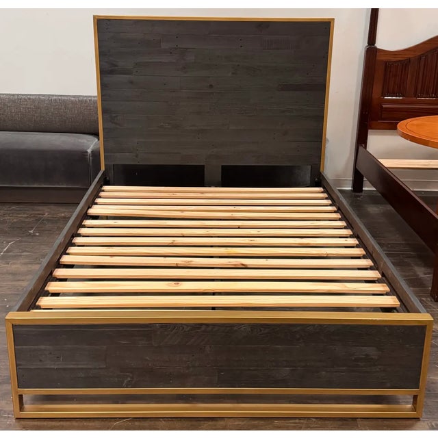 Design Plus Gallery presents the Queen Size Elle Brass Bedframe from Zin Home. The bed has been inspired by modern...